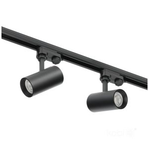 Projecteur sur rail NEXTRACK S-LINE 1xGU10 noir Kobi