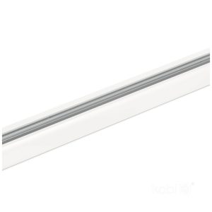 Rail à 3 circuits 2m blanc Kobi