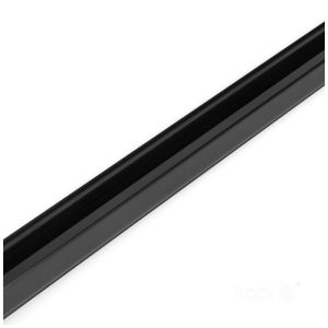 Rail à 3 circuits 2m noir Kobi