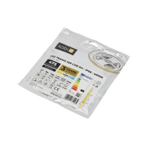 Ruban LED TRAMO 320 COB 5m 4000K IP65 Kobi Premium