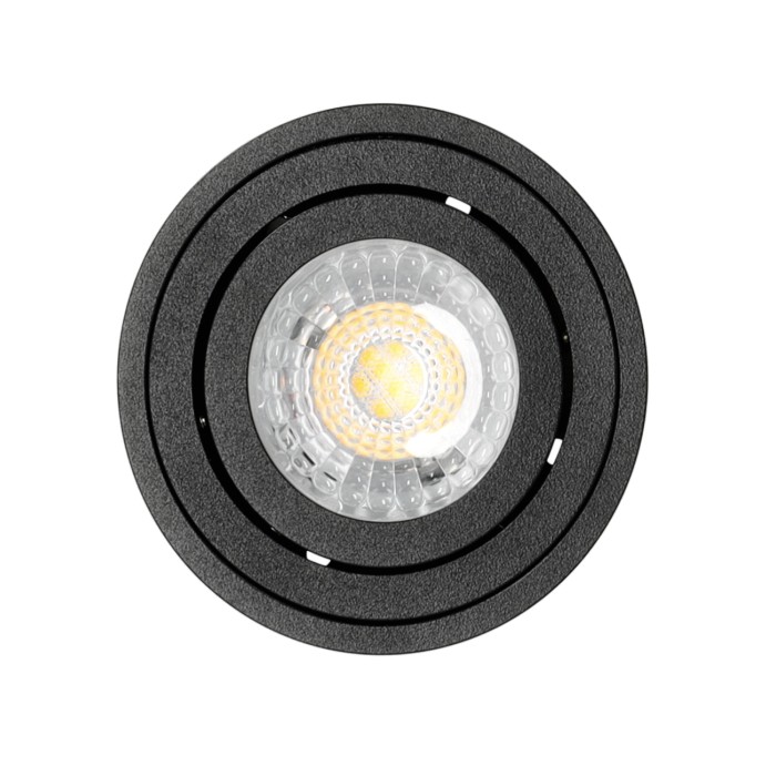 Spot encastrable OH36 noir Kobi