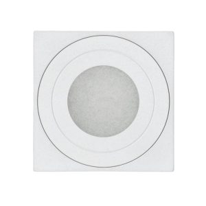 Spot encastré AQUARIUS 1xGU10 carré IP44 blanc Kobi