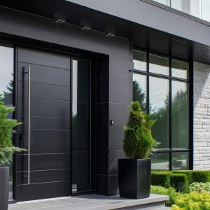 Spot encastré AQUARIUS carré 1xGU10 IP44 noir Kobi
