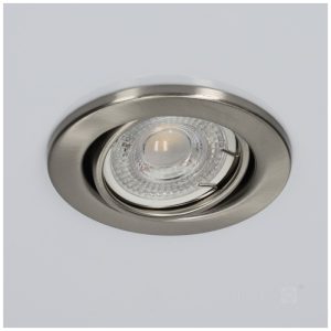 Spot encastré ESF-001-R 1xGU10 chrome mat JVS