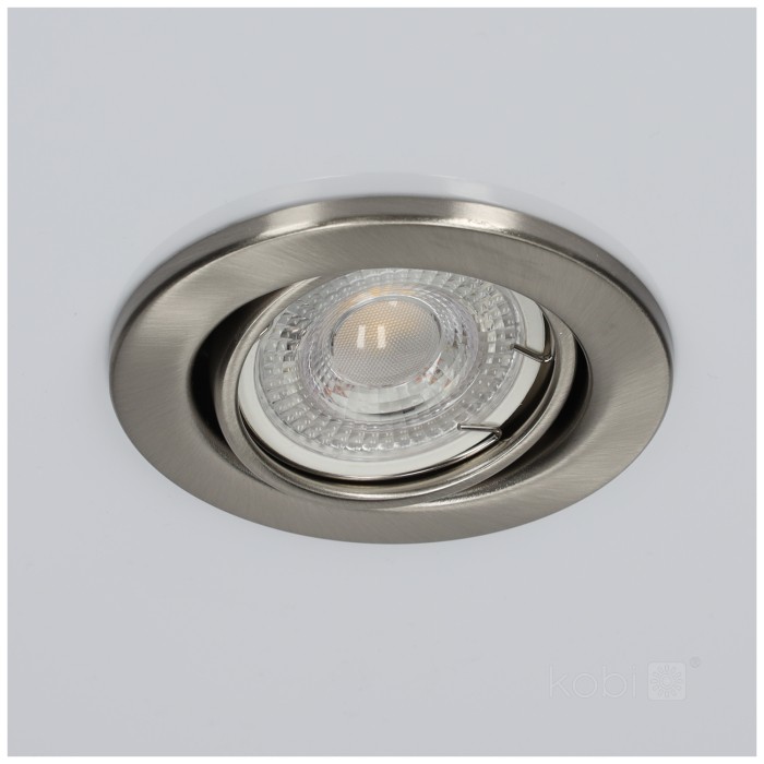 Spot encastré ESF-001-R 1xGU10 chrome mat JVS