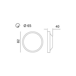 Spot encastré LED HALO 5W 3000K Kobi