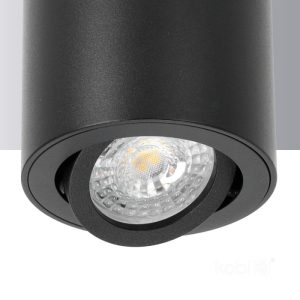 Spot encastré OH36L noir Kobi