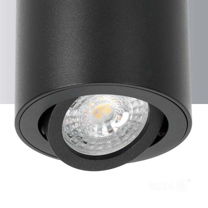 Spot encastré OH36L noir Kobi