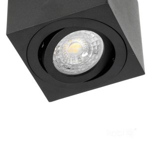 Spot encastré OH37L noir Kobi