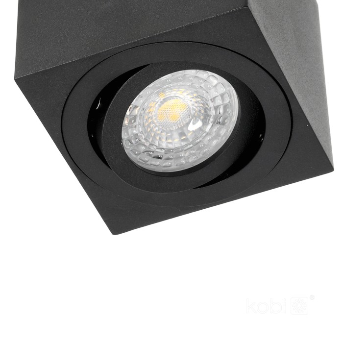 Spot encastré OH37L noir Kobi