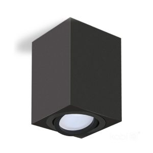 Spot encastré OH37L noir Kobi