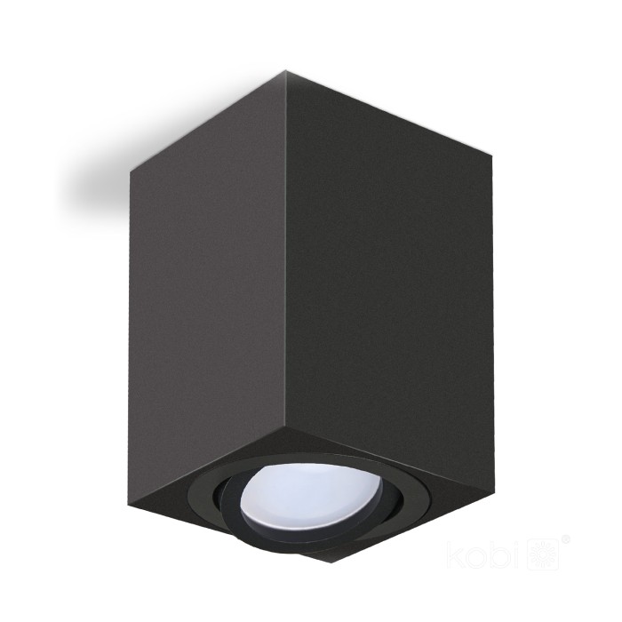 Spot encastré OH37L noir Kobi