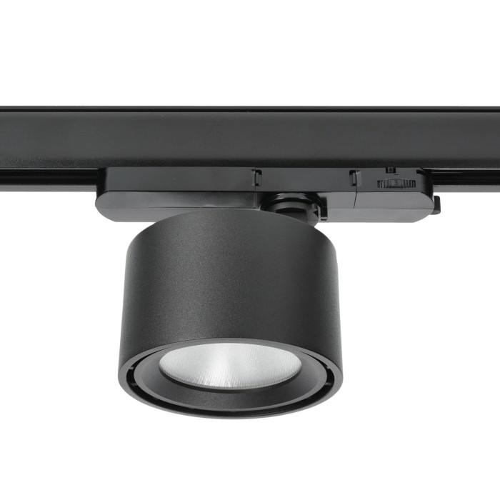 Spot LED sur rail MOSS 10W 3000K noir Art Of Light