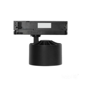Spot LED sur rail MOSS 10W 3000K noir Art Of Light