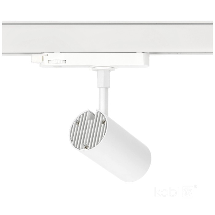 Spot LED sur rail NEXTRACK CORE 10W 3CCT 36° blanc Kobi Pro