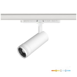 Spot LED sur rail NEXTRACK VISION 10W 3CCT 10-60° blanc Kobi Pro