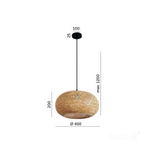 Suspension BOHO BELMO 1xE27 Design Kobi
