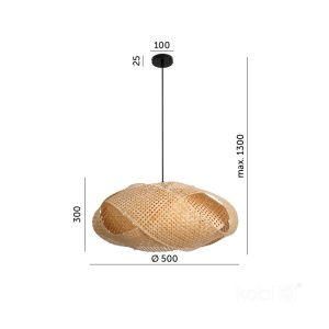 Suspension BOHO BINDUM 1xE27 Design Kobi