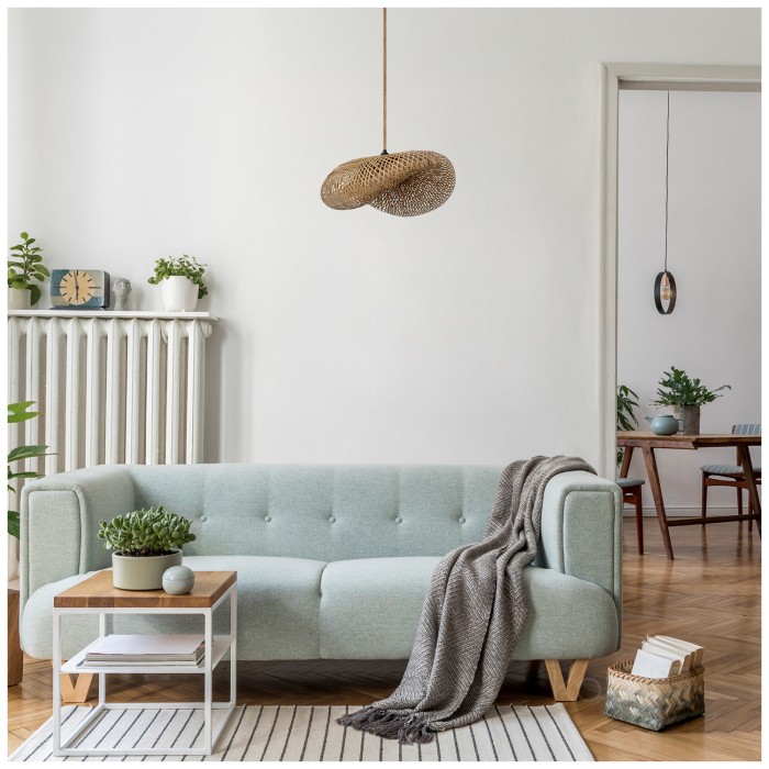 Suspension BOHO BRUGIA L RB 1xE27 Design Kobi