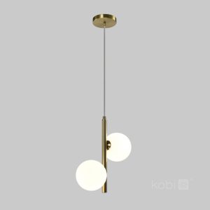 Suspension GLOBE ELEGANCE OR S2 2xG9 Kobi Design