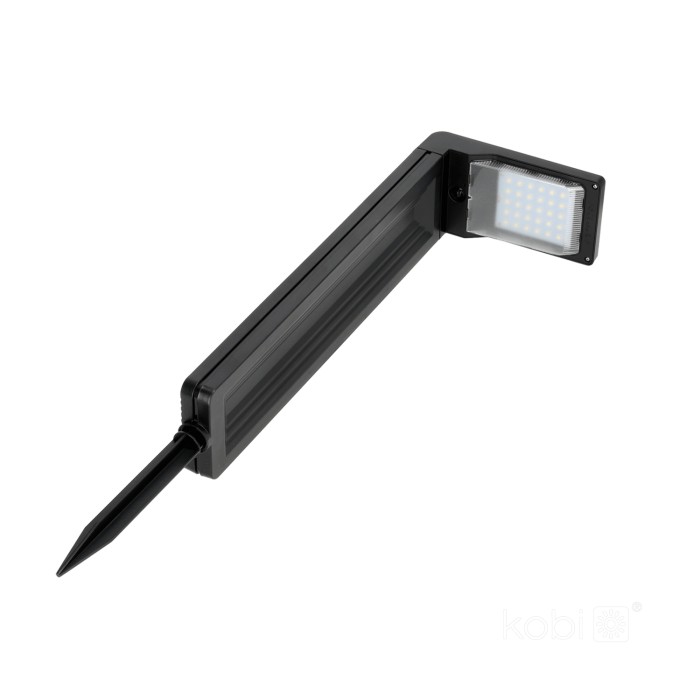 Title du produit en français : "Poteau de jardin solaire LED SPIKE 6500K IP44 LED2B