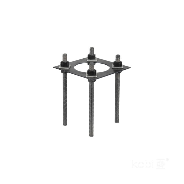 Titre du produit traduit en français : "Poteau BASE SG 3m Fi 60mm Kobi