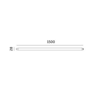 Tube LED T8 22W 150cm 6500K Kobi Premium
