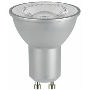 Ampoule IQ-LED GU10 6,5W Ra95 argentée 4000K 110°