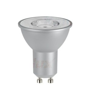 Ampoule IQ-LED GU10 7W Ra95 argentée 4000K 110° dimmable