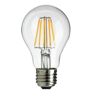 Ampoule LED à filament E27 5W 100lm/W A60 lumière neutre