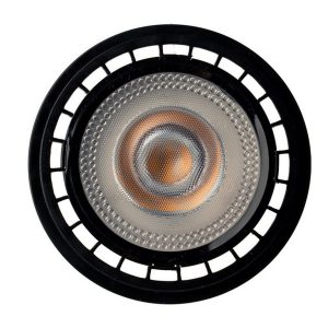 Ampoule LED AR111 GU10 12W 38° 4000K noire