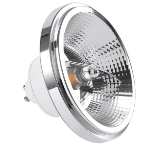 Ampoule LED avec réflecteur AR111 GU10 10,5W 18° 3000K blanc
