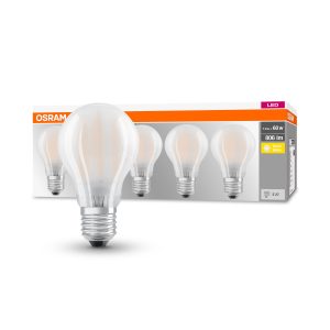Ampoule LED CLASSIQUE BASE A 6.5W 827 Dépolie E27, paquet de 5 unités