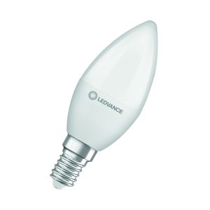 Ampoule LED en forme de bougie VALUE CLB E14 4,9W/840 6500K lumière froide