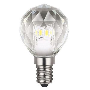 Ampoule LED filament cristal G40 E14 3W lumière neutre