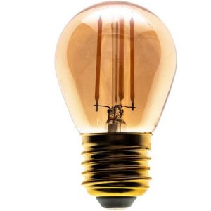 Ampoule LED filament G45 E27 4W 2700K ambrée