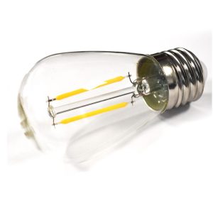 Ampoule LED filament ST45 E27 1,5W 2700K lumière chaude