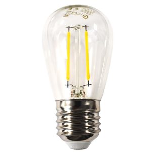 Ampoule LED filament ST45 E27 1,5W 2700K lumière chaude