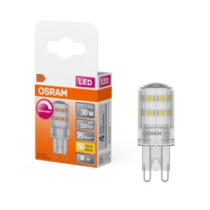 Ampoule LED G9 dimmable 3W 827 transparente G9