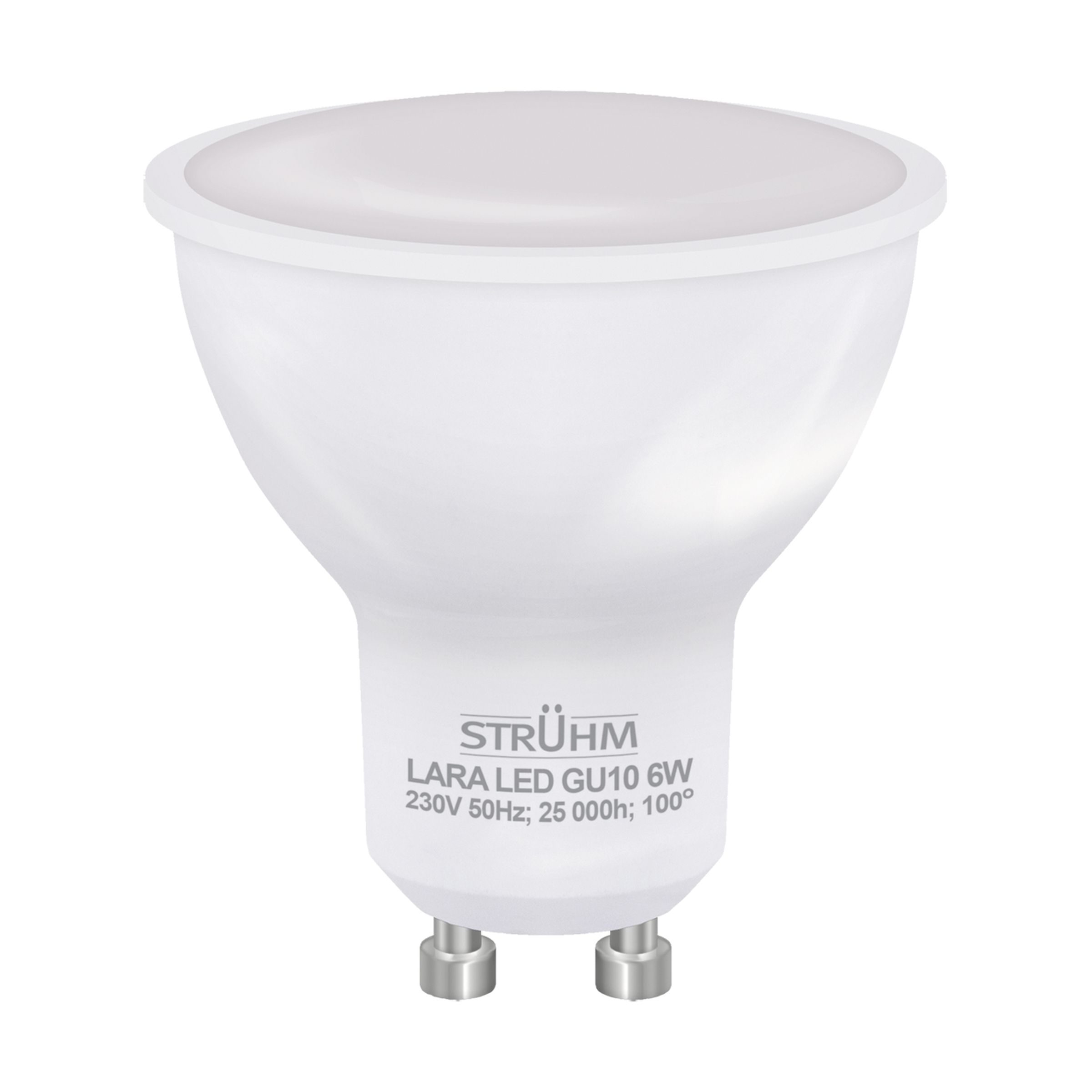 Ampoule LED LARA GU10 6W 70lm/W MR16 lumière neutre