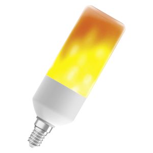 Ampoule LED Osram FLAME CLB 4,9W E14 mate - lumière chaude