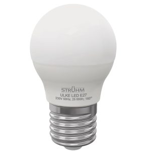 Ampoule LED sphérique ULKE E27 6W 93lm/W G45 lumière chaude