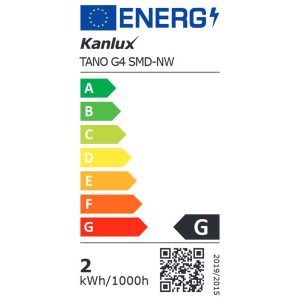 Ampoule LED TANO G4 1,5W 70lm/W 4000K