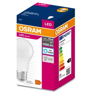 Ampoule LED VALUE Classique E27 10W 6500K froide