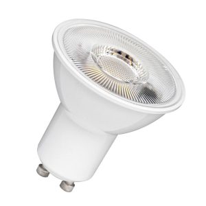Ampoule LED VALUE GU10 4,5W blanche 120° 2700K lumière chaude