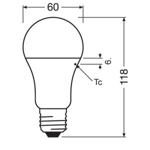 Ensemble de 3 ampoules LED Value Classic E27 13W 2700K lumière chaude