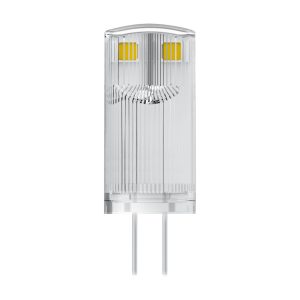 Lot de deux ampoules LED PIN 12V 0,9W 827 Claires G4