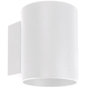 Applique décorative à double face tube blanc SONIA G9