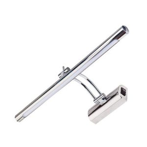 Applique murale de salle de bain au-dessus du miroir, modèle mobile ANITA LED 8W 40cm IP44 chromé