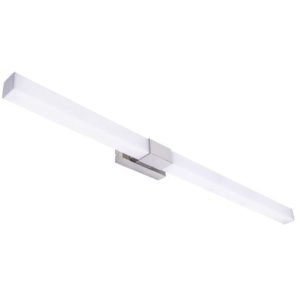 Applique murale de salle de bain carrée SALSA LED 100cm 24W IP44 chromée